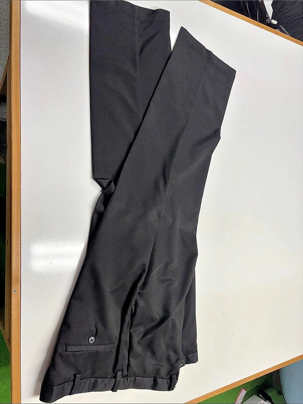 Haggar Men's Dress Pants 38x30 Black Like New